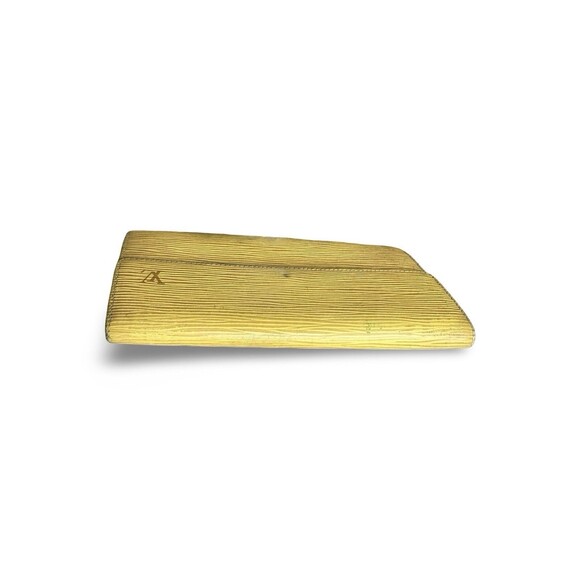 LOUIS VUITTON Yellow Epi Leather Portefeuille Long Wallet  LOUIS VUITTON Yellow Epi Leather Portefeuille Long Wallet Purse France